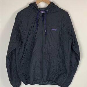 Men's Diamond Quilted Bomber Hoody Size: L